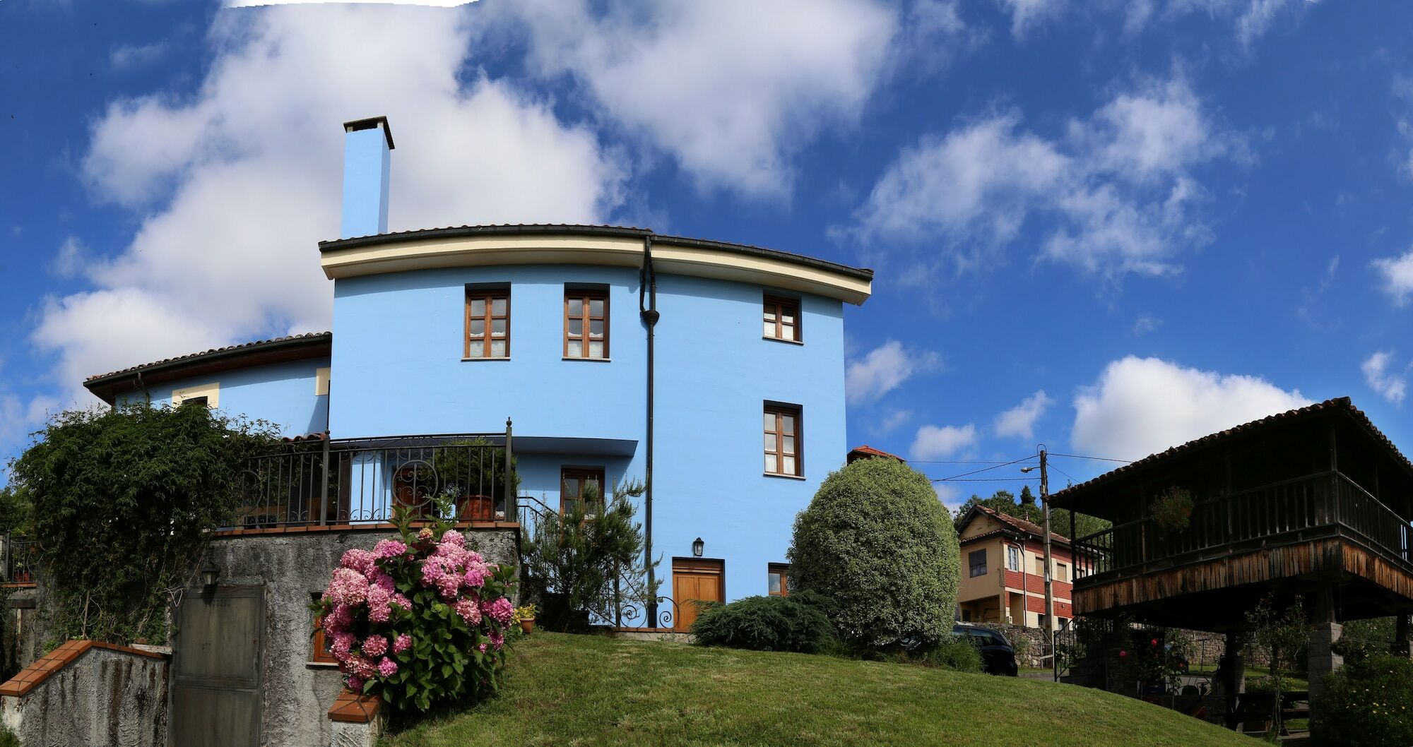 Hotel Casa De Aldea La Pumariega Caces Exterior foto